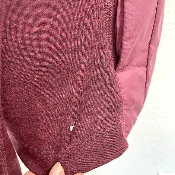 Smartwool Smartloft Merino Wool Quilted Jacket Burgundy Women's size Small - Picture 11 of 15